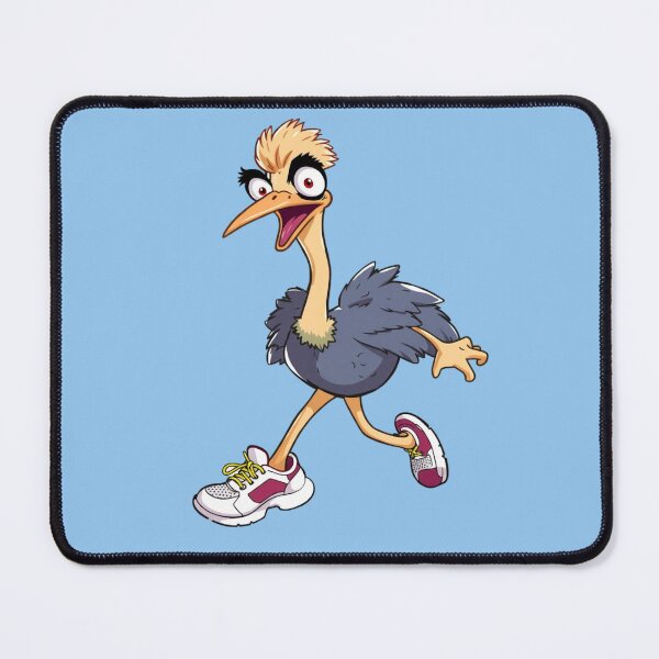 Item preview, Handsome Ostrich Sticker designed and sold by Babayaa.