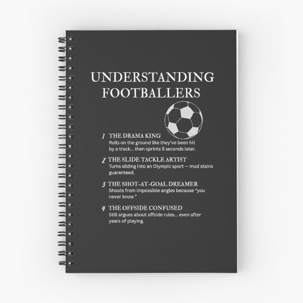 Item preview, Understanding Footballers – Funny Soccer Player Humor – Black designed and sold by PsyFlow35.