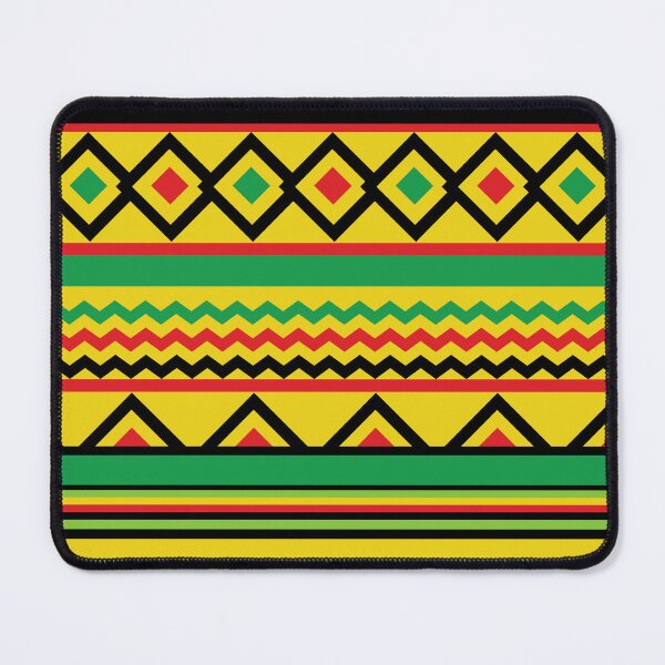 Item preview, African Geometric Kente Pattern designed and sold by HotHibiscus.