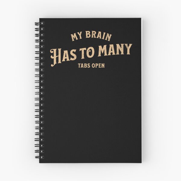 Item preview, Professional Overthinker Funny Too Many Tabs Quote designed and sold by Dago345.