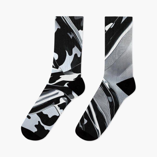 Item preview, Black White Abstract Geometric Camo Pattern designed and sold by CamouflageLab.
