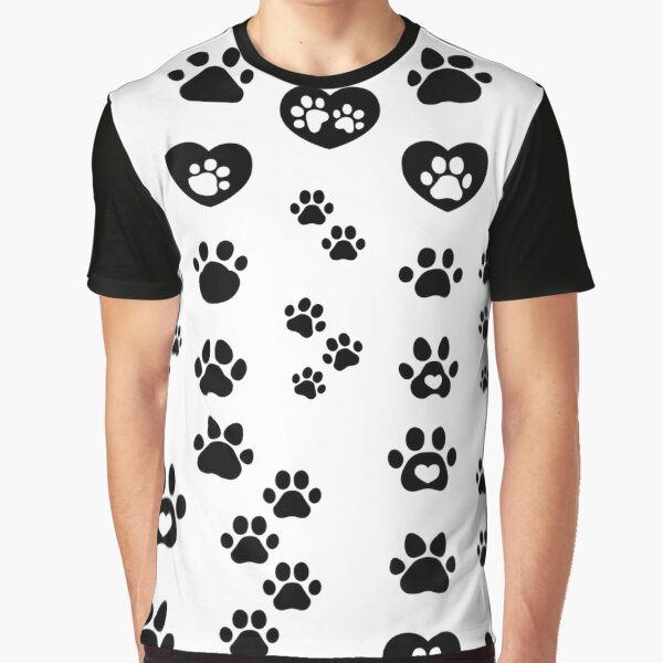 Item preview, Cute Dog Paw Print Design Minimal and Heartwarming Art for Pet Lovers designed and sold by KindInk.
