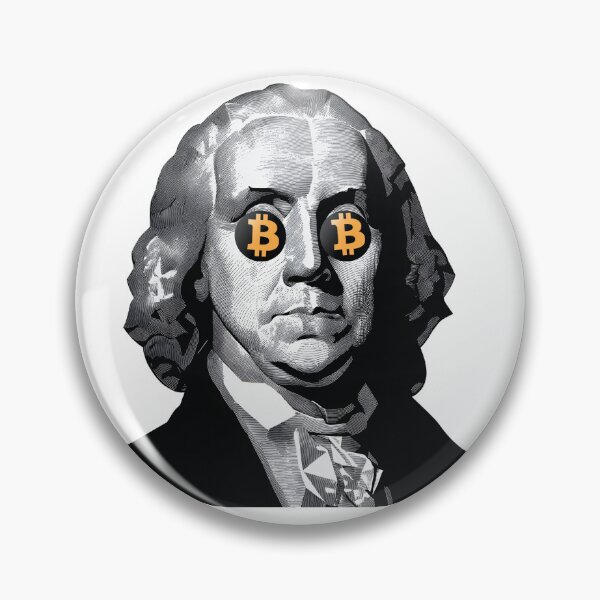 Item preview, George Washington on Bitcoin - Orange Pilled, Hard designed and sold by MemeHodlr.