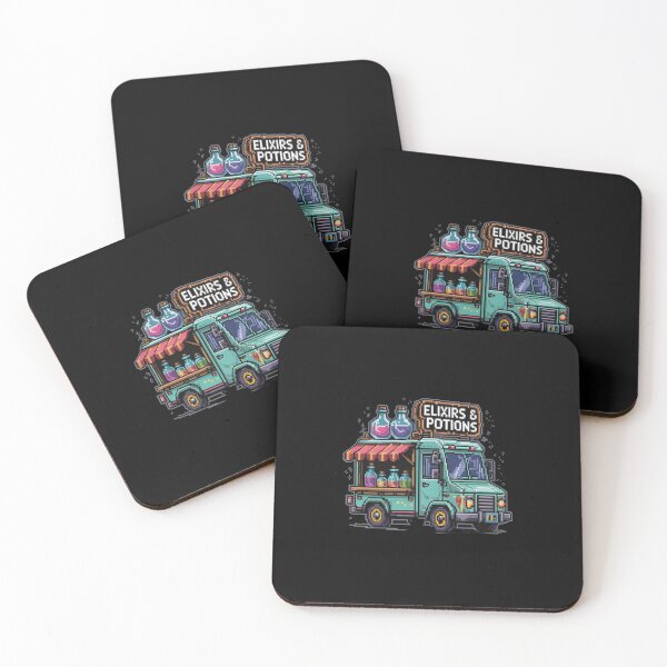 Item preview, Pixel Potion Truck designed and sold by SignumShop.
