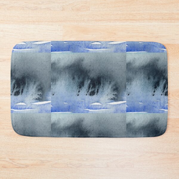 Item preview, Blue Splash Watercolor Fantasy I  designed and sold by Irina Sztukowski.