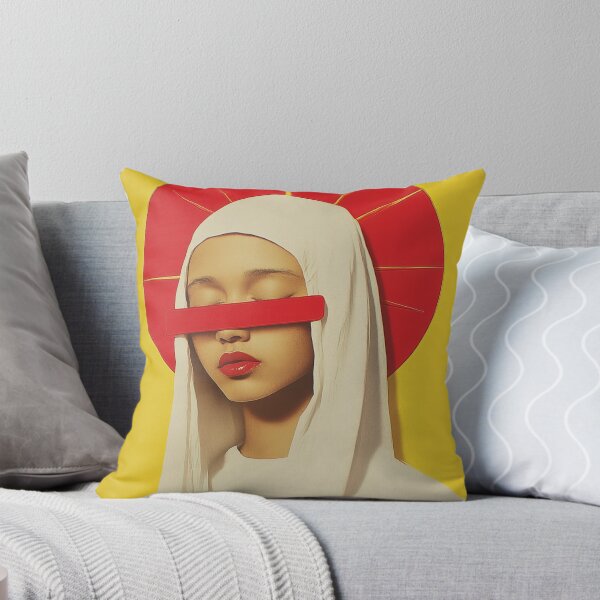 Item preview, Futuristic Halo Portrait – Bold Conceptual Minimalist Art designed and sold by Retrocranio.