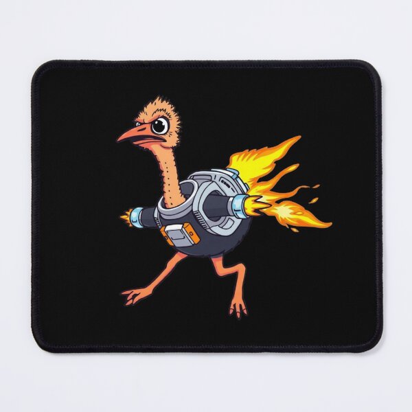 Item preview, Jetpack Ostrich – Speed Mode Activated  designed and sold by Babayaa.