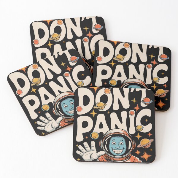 Item preview, Celestial Chill Don't Panic designed and sold by 89BLACK.