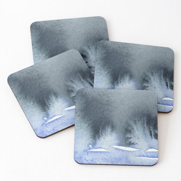 Item preview, Blue Splash Watercolor Fantasy II designed and sold by Irina Sztukowski.