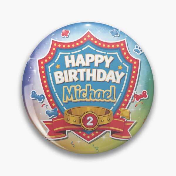 Item preview, Michael’s 2nd Birthday designed and sold by whatifsticks.