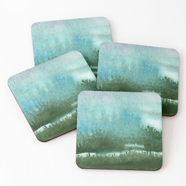 Item preview, Emerald Splash Watercolor Fantasy I designed and sold by Irina Sztukowski.