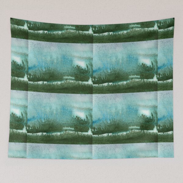 Item preview, Emerald Splash Watercolor Fantasy I designed and sold by Irina Sztukowski.