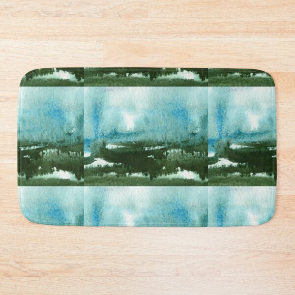 Item preview, Emerald Splash Watercolor Fantasy II designed and sold by Irina Sztukowski.