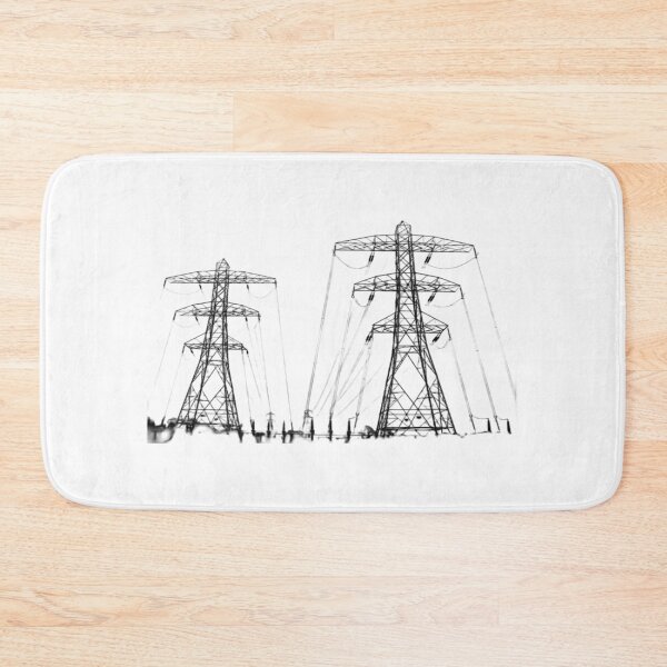 Item preview, Electricity Pylons designed and sold by pinkal.