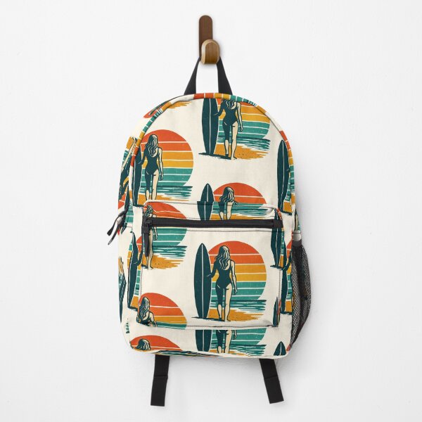 Artikelvorschau, Chasing Waves: Surf-Vibes bei Sonnenuntergang entworfen und verkauft von Design Delinquent.