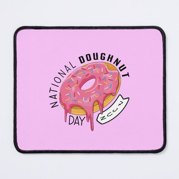Item preview, 7June National Dougnut Day - Wacky Holidays designed and sold by ChemicalXShop.