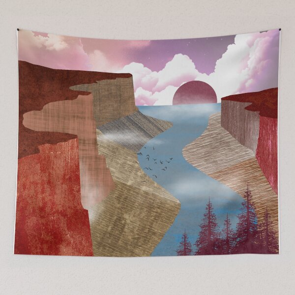 Item preview, Canyon Ocean Landscape designed and sold by Esskay Designs.