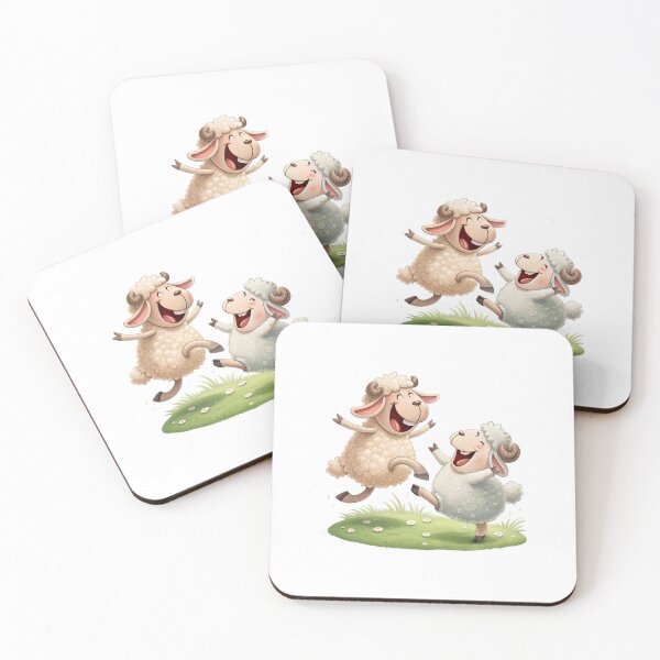 Item preview, Joyful Sheep Duo designed and sold by NickTaroDesign.