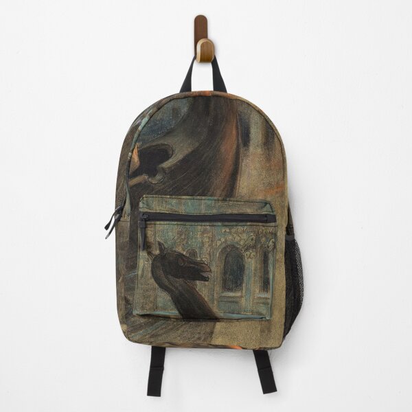 Item preview, Fighting a dragon Mythological Scene - Alexander Rothaug designed and sold by Vintage Designs +.