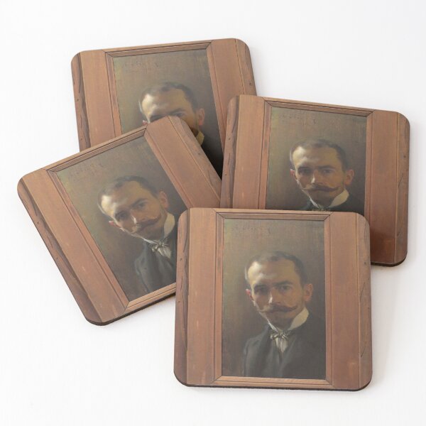 Item preview,  self portrait by Alfred Eberling designed and sold by Vintage Designs +.
