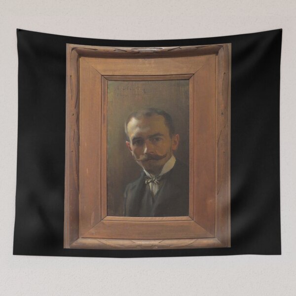 Item preview,  self portrait by Alfred Eberling designed and sold by Vintage Designs +.
