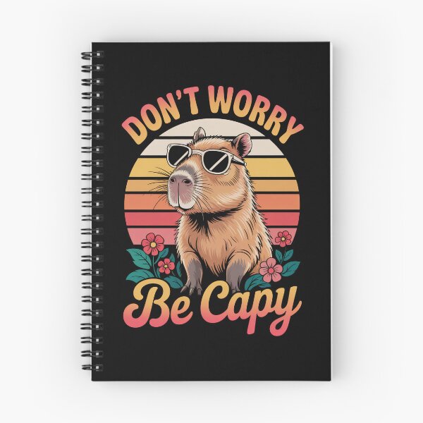 Item preview, Don't Worry Be Capy designed and sold by jkrphoto.