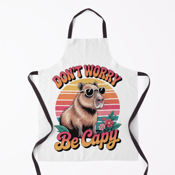 Item preview, Don't Worry Be Capy designed and sold by jkrphoto.