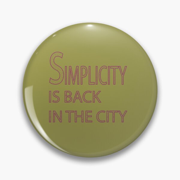 Artikelvorschau, Simplicity is back in the city entworfen und verkauft von SSdesignArticle.