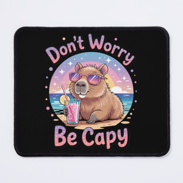 Item preview, Don't Worry Be Capy designed and sold by jkrphoto.