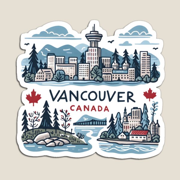 Item preview, Vancouver British Columbia Canada  designed and sold by HowToCanadian.