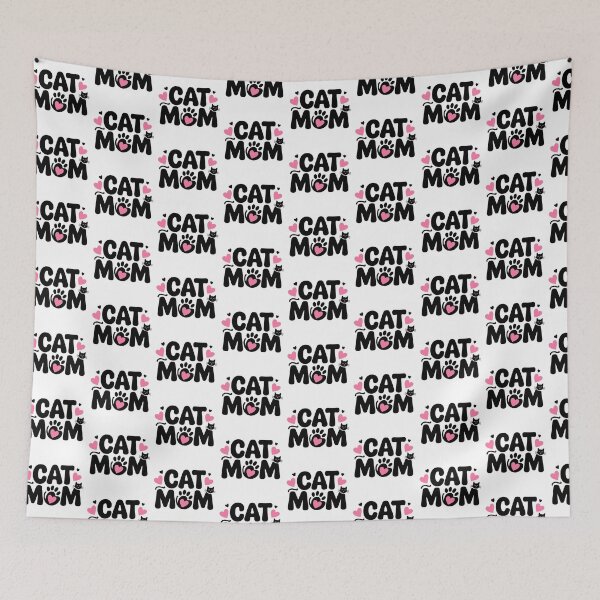 Item preview, Cat Mom, Cat Mum designed and sold by graphic-genie.