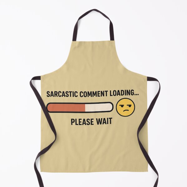 Item preview, Sarcastic Comment Loading Funny Minimalist Design designed and sold by digifotis.