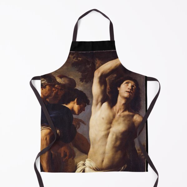 Item preview, Martyrdom of St Sebastian - Andrea Vaccaro designed and sold by Vintage Designs +.