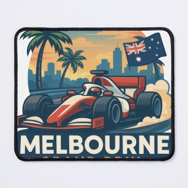 Item preview, Speed Thrills Through Melbourne’s Iconic Streets designed and sold by tompod.