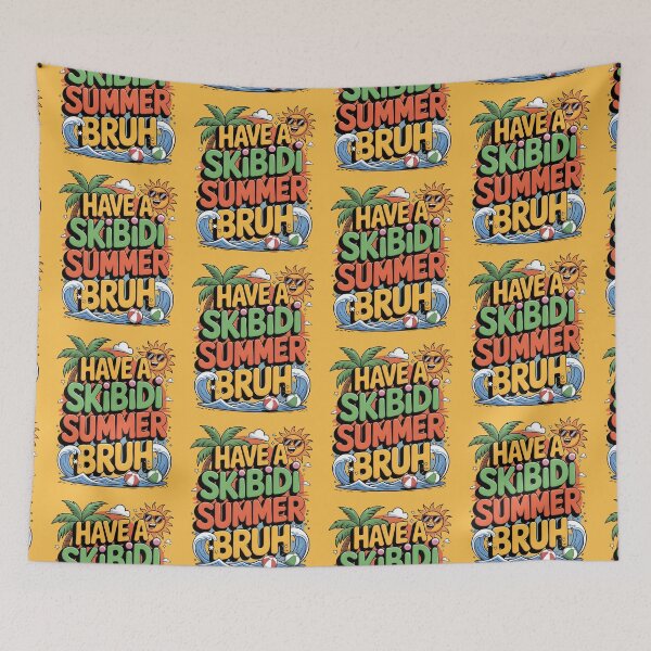 Item preview, Have A Skibidi Summer Bruh designed and sold by AniArtPL.