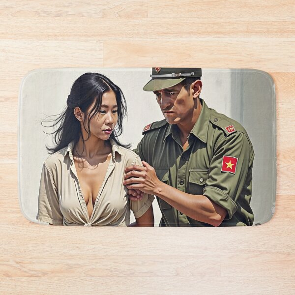 Item preview, North Vietnamese Soldier take a Prisoner into Custody designed and sold by Huskyyy Designs.