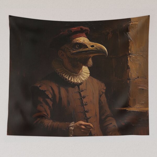 Item preview, 16th Century Bird Man designed and sold by Vintage Designs +.