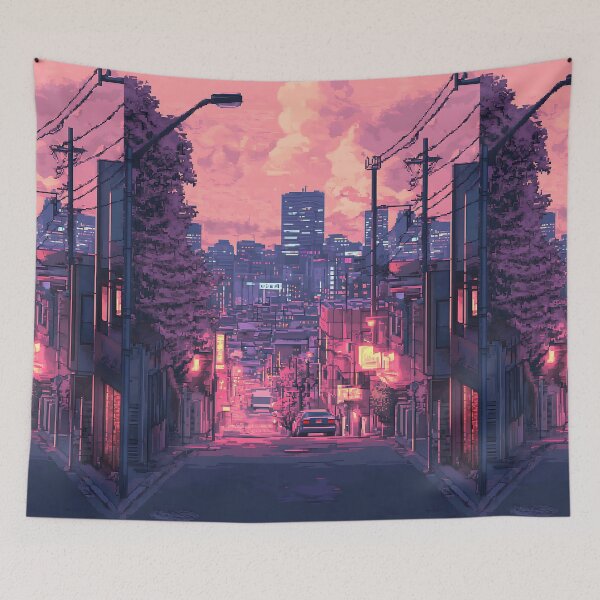 Item preview, Lofi Chill Art: Relaxing Background Vibes designed and sold by bapupa.