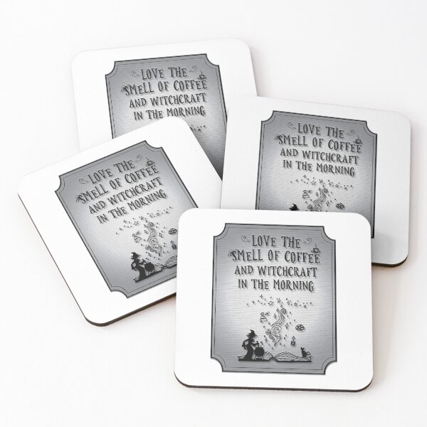 Item preview, Love the smell of coffee and witchcraft in the morning designed and sold by TheMoonlightShop.