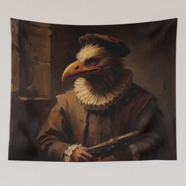 Item preview,  16th Century Bird Man designed and sold by Vintage Designs +.
