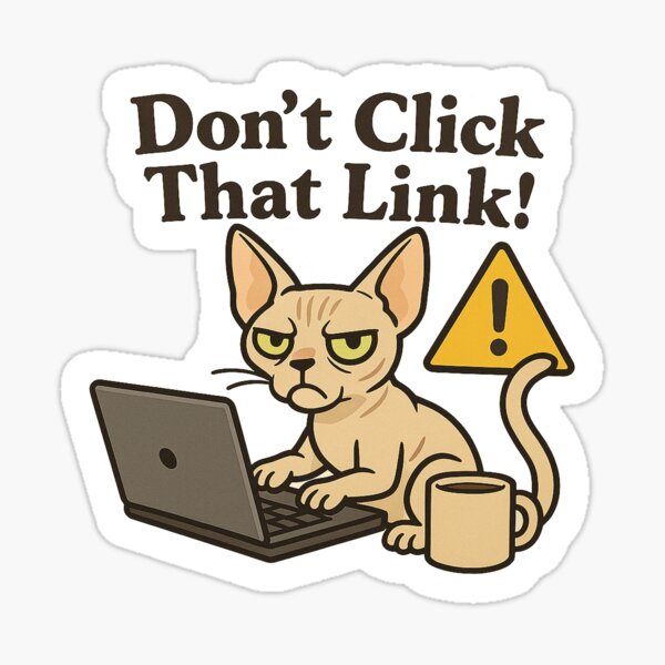 Item preview, Don't Click That Link ! - Cyber Security Professional designed and sold by Kdramasaddict.