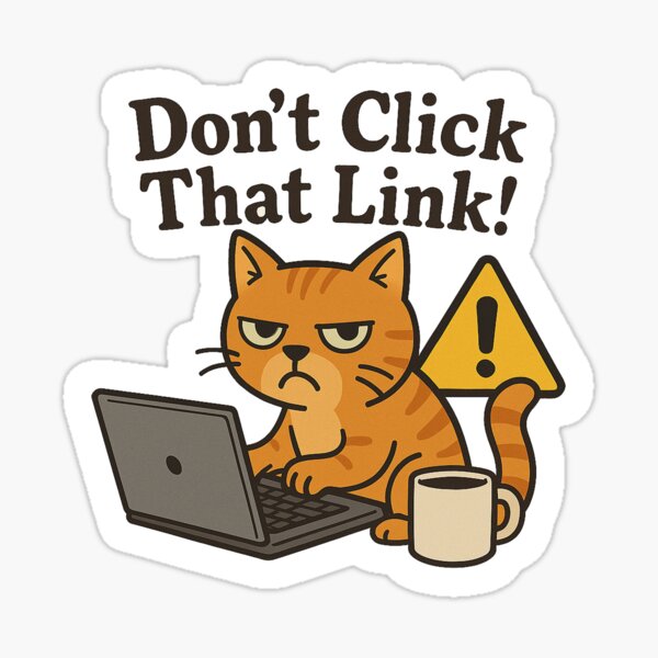 Item preview, Don't Click That Link ! - Cyber Security Professional designed and sold by Kdramasaddict.