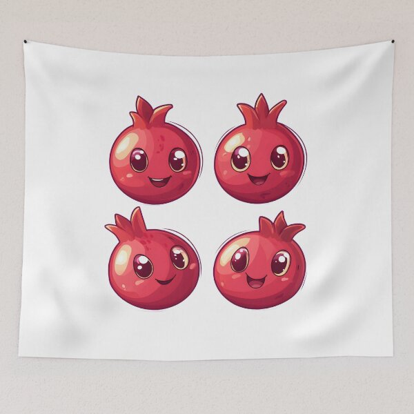 Item preview, Cute pomegranates | beetroot designed and sold by DerSenat.