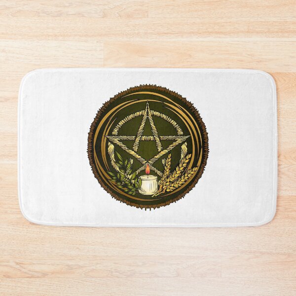 Item preview, Lughnasadh Pentacle designed and sold by TheMoonlightShop.