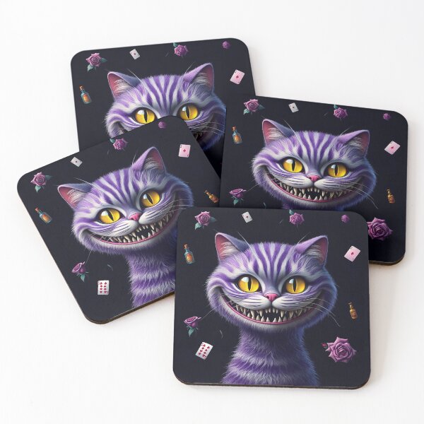 Item preview, The Cheshire Cat illustration designed and sold by Vintage Designs +.