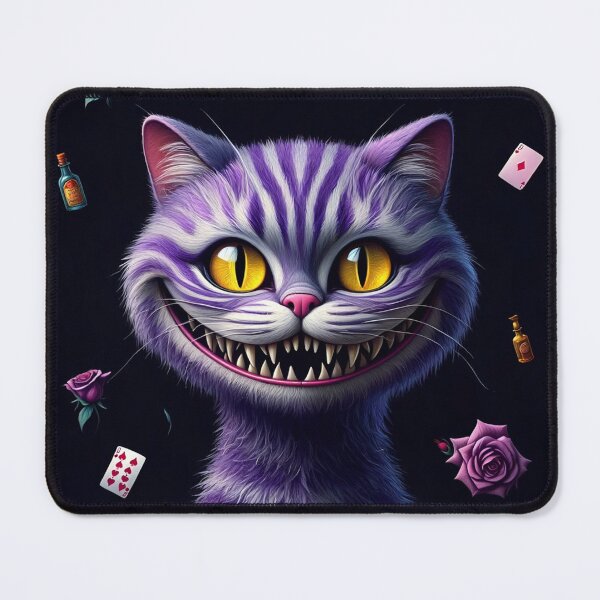 Item preview, The Cheshire Cat illustration designed and sold by Vintage Designs +.