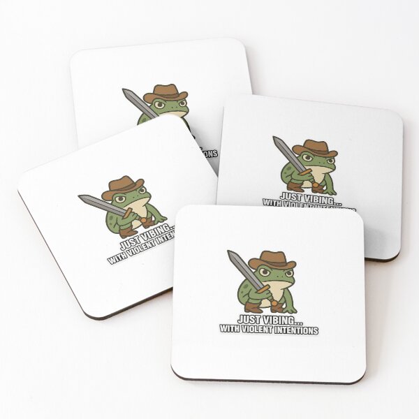 Item preview, Frog Vibe designed and sold by HootfishDesigns.