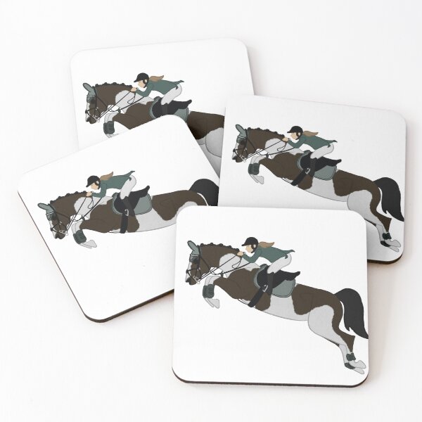 Item preview, Show Jumping - Pinto Horse designed and sold by Art By Drina.