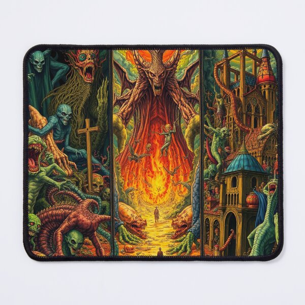 Item preview, The Denizen Demons of Hell a Hellscape cool design designed and sold by Vintage Designs +.