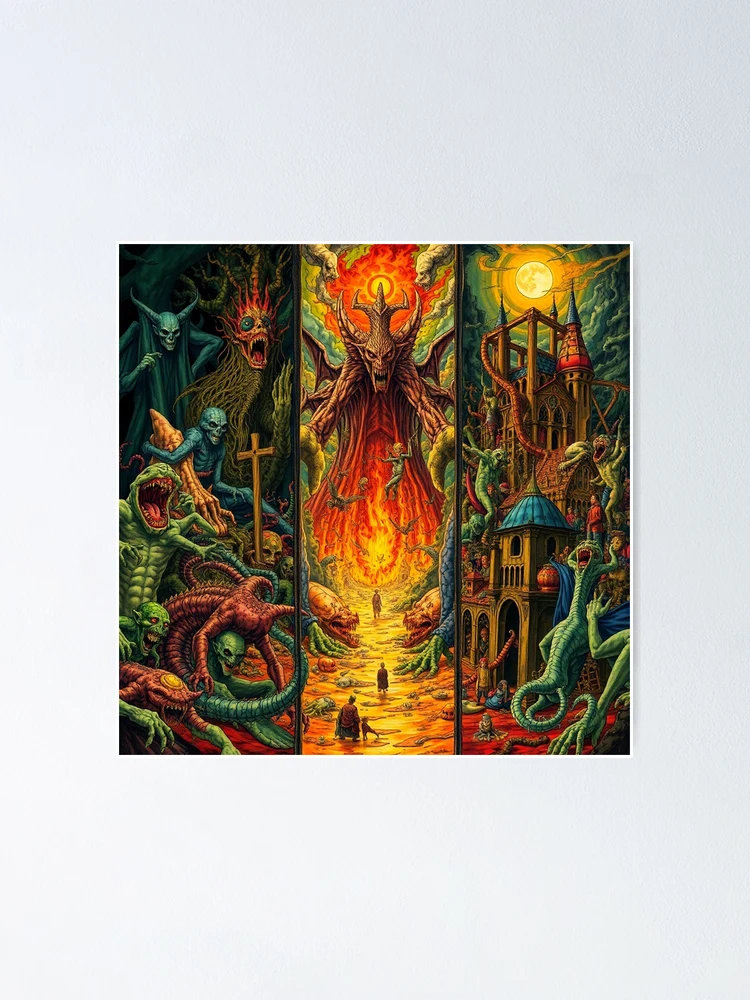 The Denizen Demons of Hell a Hellscape cool design